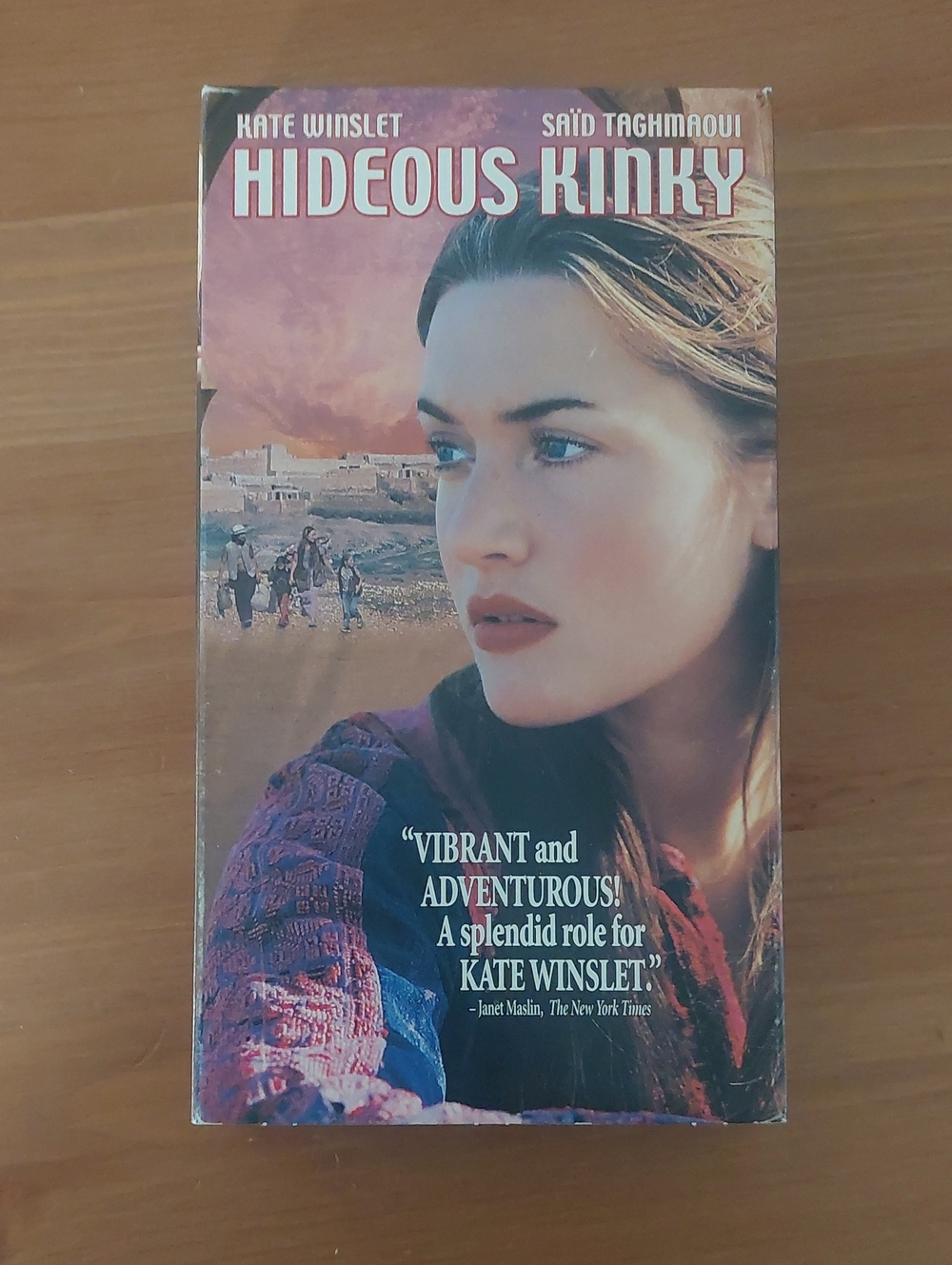 Kate Winslet 'Hideous Kinky' Decorative VHS Cover Untested
